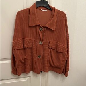 BUCKETLIST Terracotta Knit Sweater